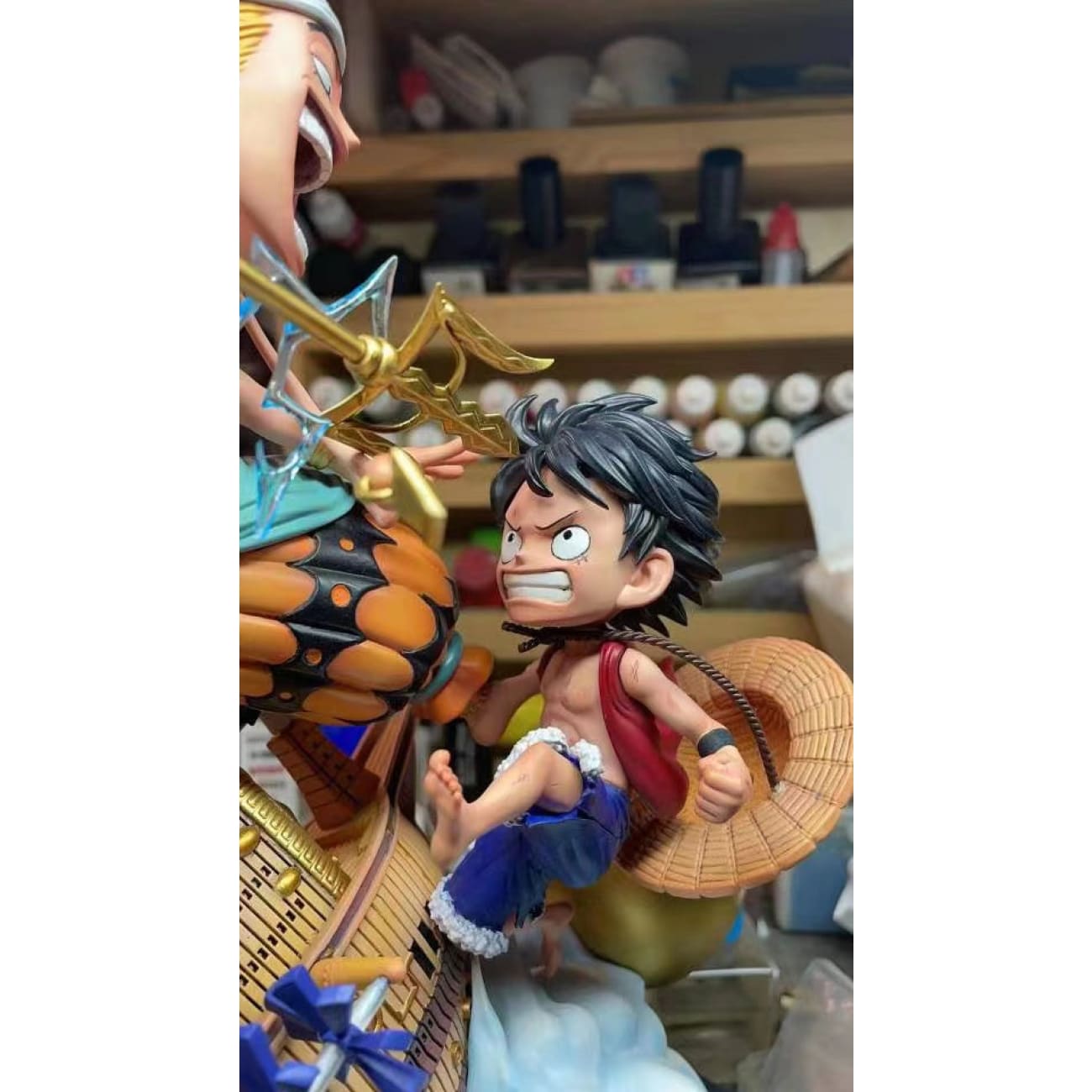 Super Fantasy Studio - Monkey D. Luffy vs Enel