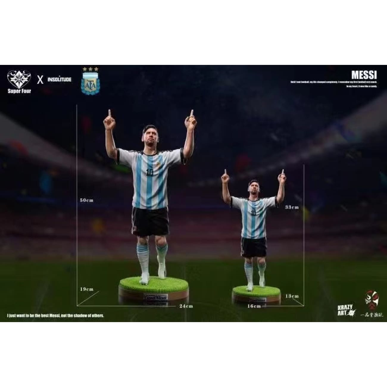 Super Four Studio X Insolitude - Lionel Messi [Licensed][2 Variants]