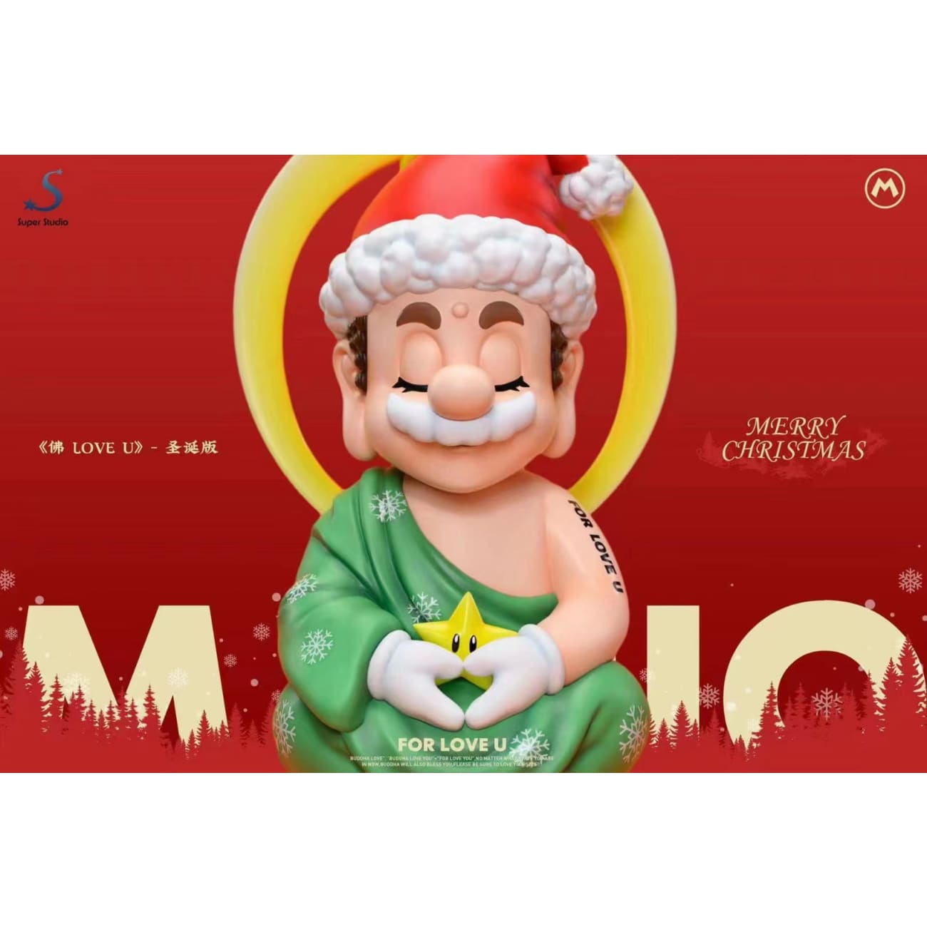 Super Studio - Mario Cosplay Buddha Christmas Ver.