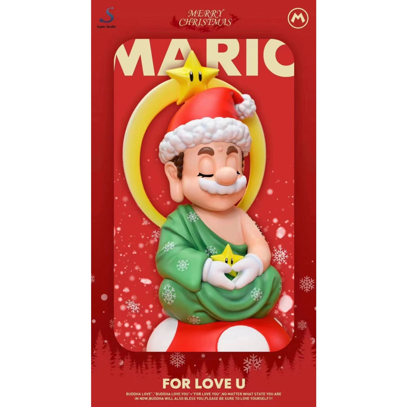 Super Studio - Mario Cosplay Buddha Christmas Ver.