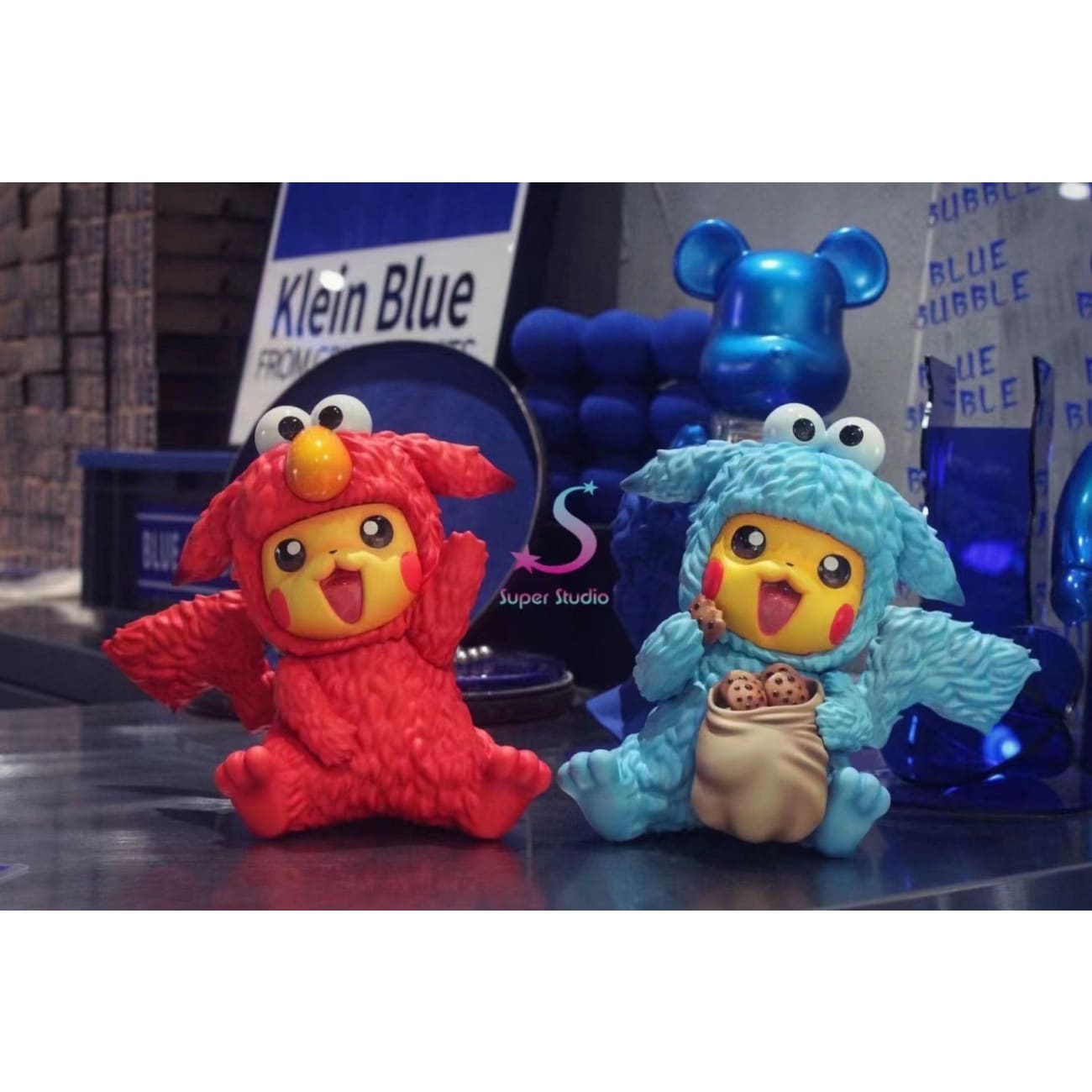 Super Studio - Pikachu Cosplay Elmo / Pikachu Cosplay Cookie Monster [4 variants]