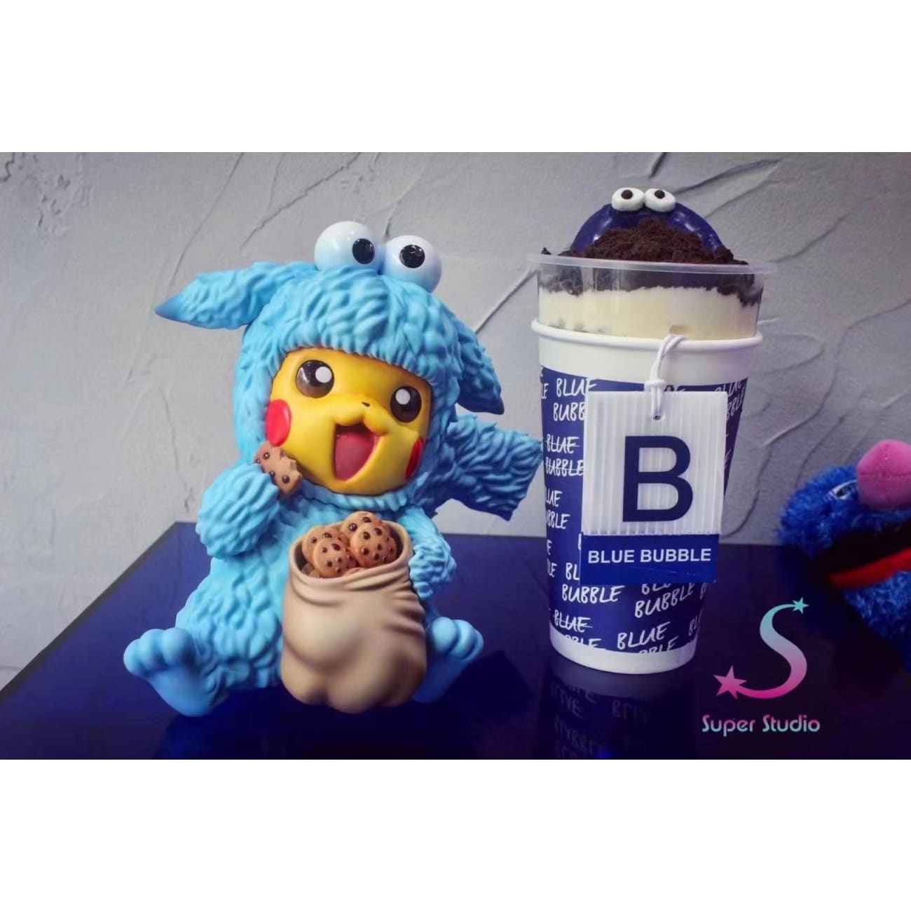 Super Studio - Pikachu Cosplay Elmo / Pikachu Cosplay Cookie Monster [4 variants]