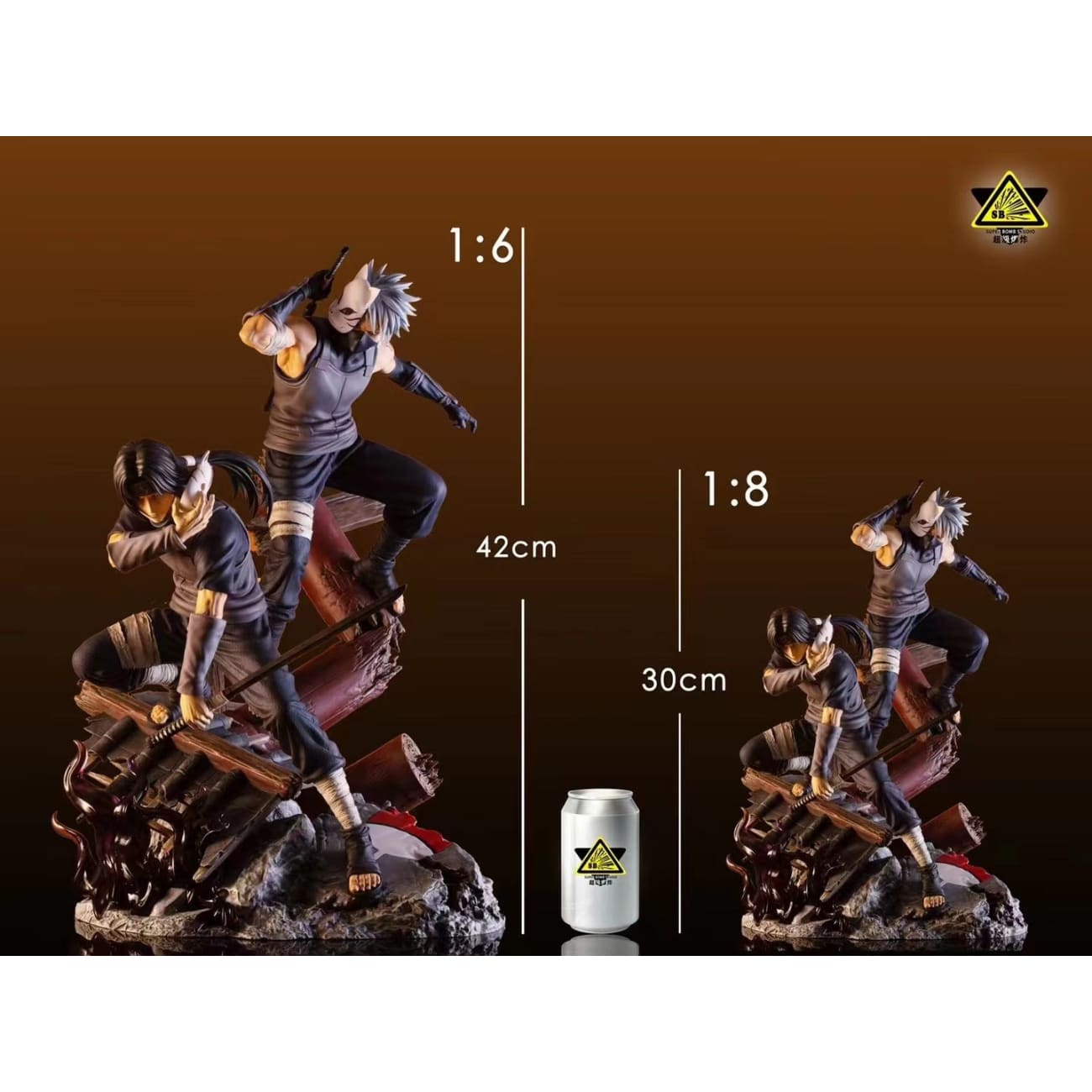 SuperBomb Studio - Anbu Itachi Uchiha & Kakashi Hatake [6 Variants]