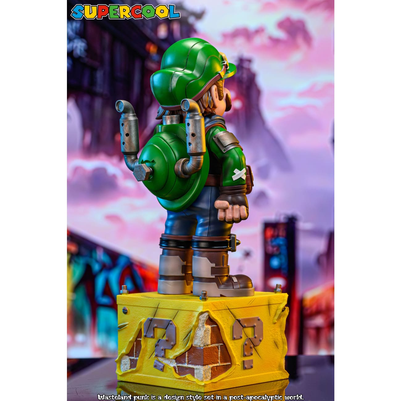 Supercool Studio  - Super Plumber Mario Cyber Steampunk Wasteland