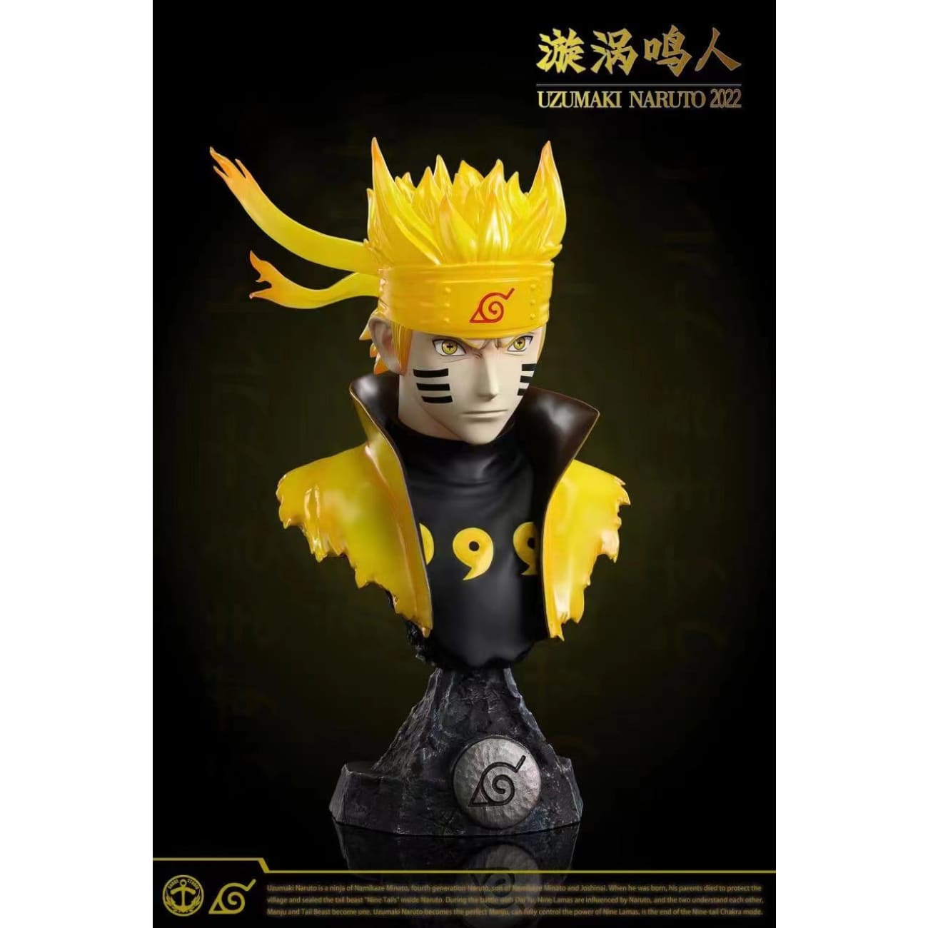 Surge Studio - Ninetails Chakra Mode Minato / Ninetails Chakra Mode Naruto / Six Path Sage Mode Naruto