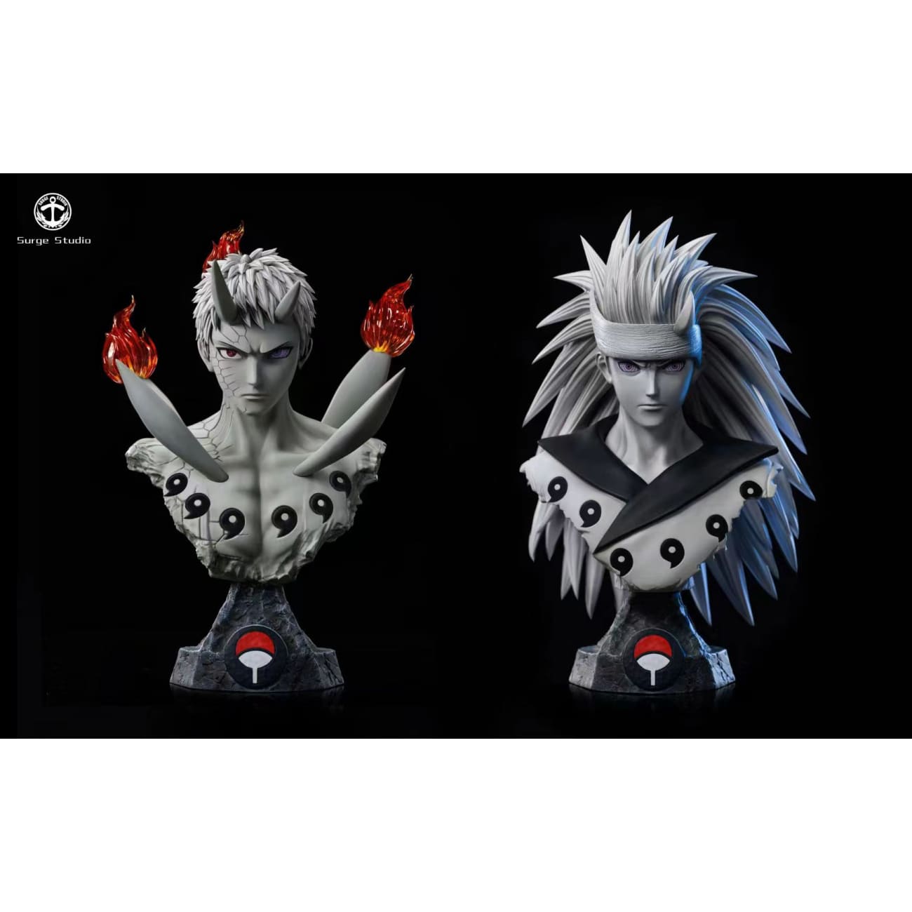 Surge Studio - Rikudo Mode Madara Uchiha / Obito Uchiha Bust