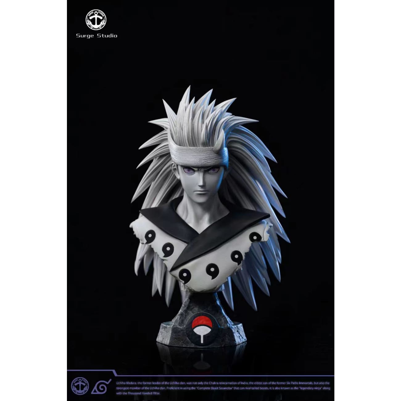 Surge Studio - Rikudo Mode Madara Uchiha / Obito Uchiha Bust