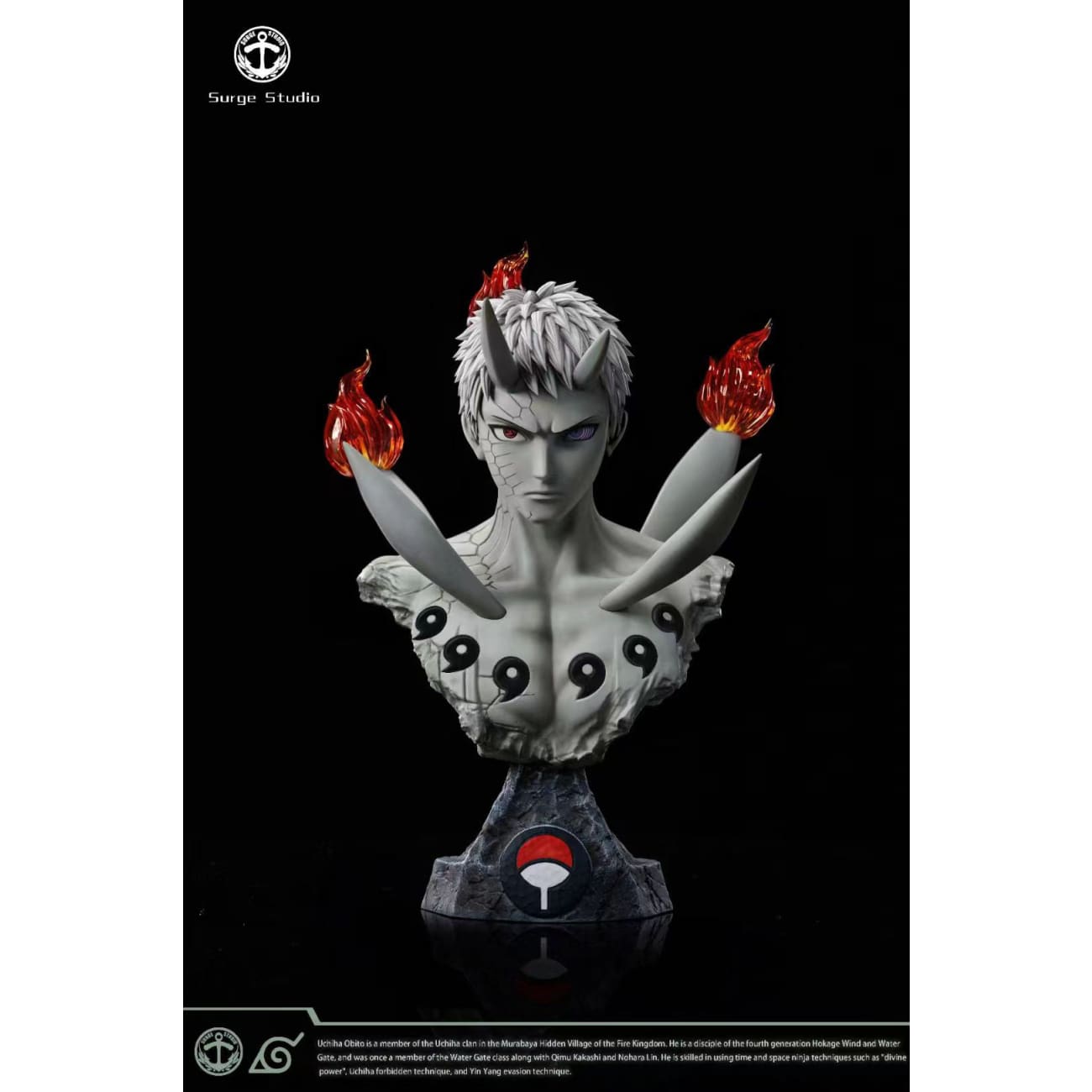 Surge Studio - Rikudo Mode Madara Uchiha / Obito Uchiha Bust