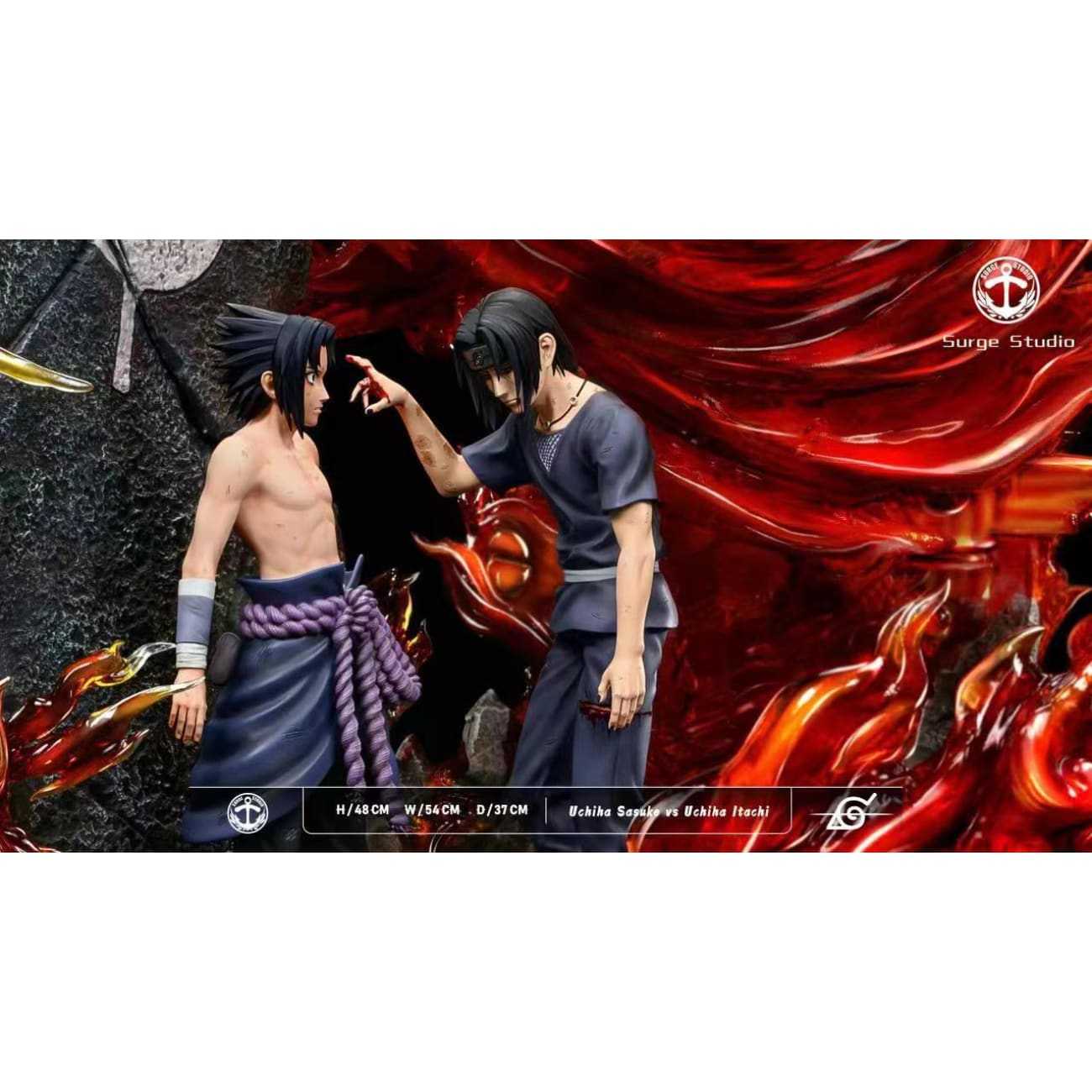 Surge Studio - Uchiha Itachi vs Uchiha Sasuke 