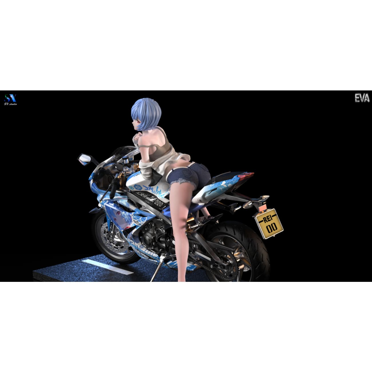 SX Studio - Motorcycle Girl Ayanami Rei