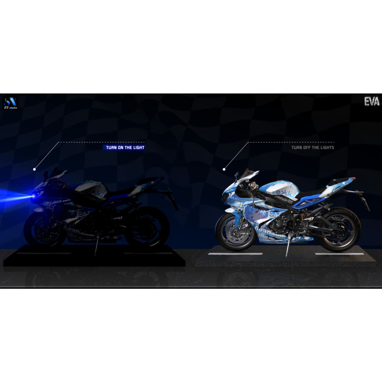SX Studio - Motorcycle Girl Ayanami Rei