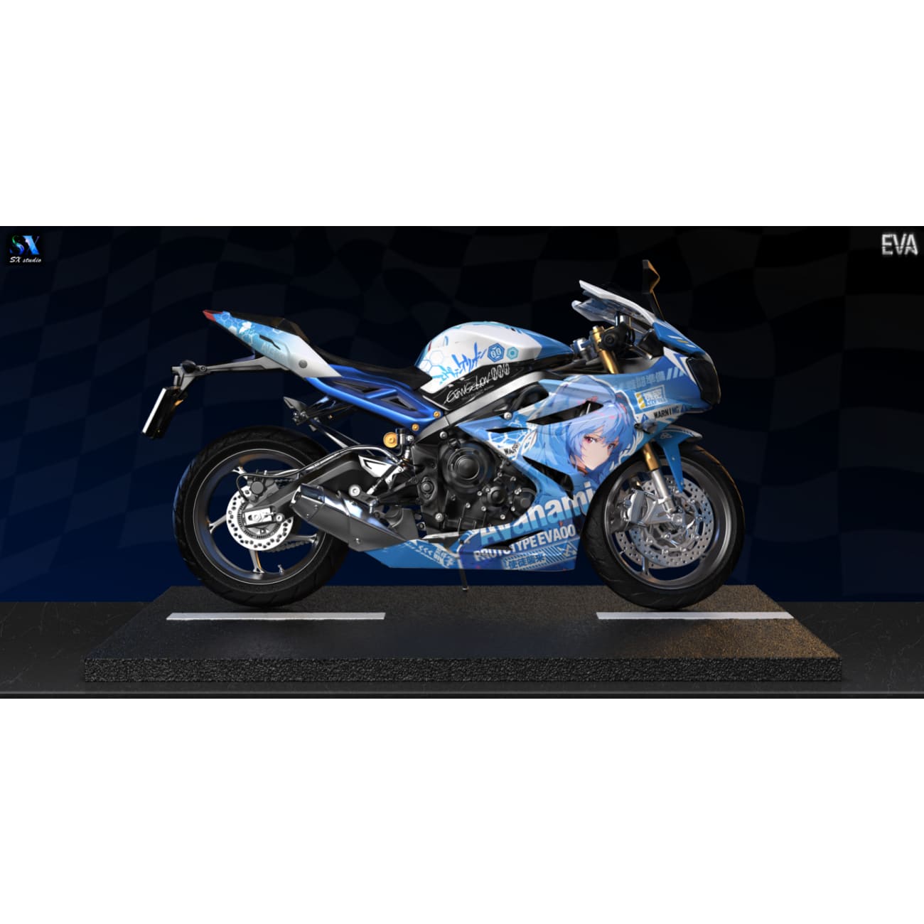 SX Studio - Motorcycle Girl Ayanami Rei