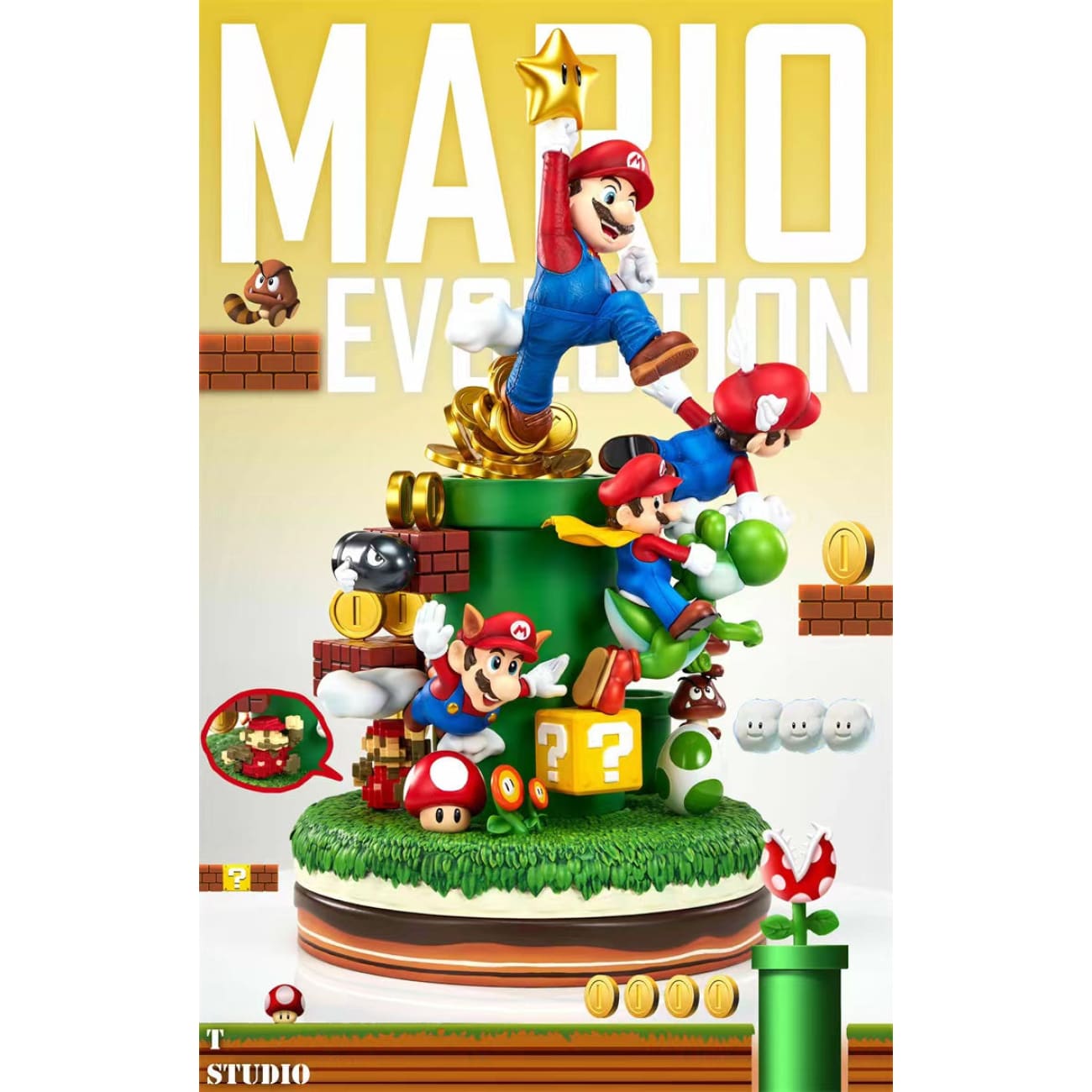T Studio - Super Mario Evolution 