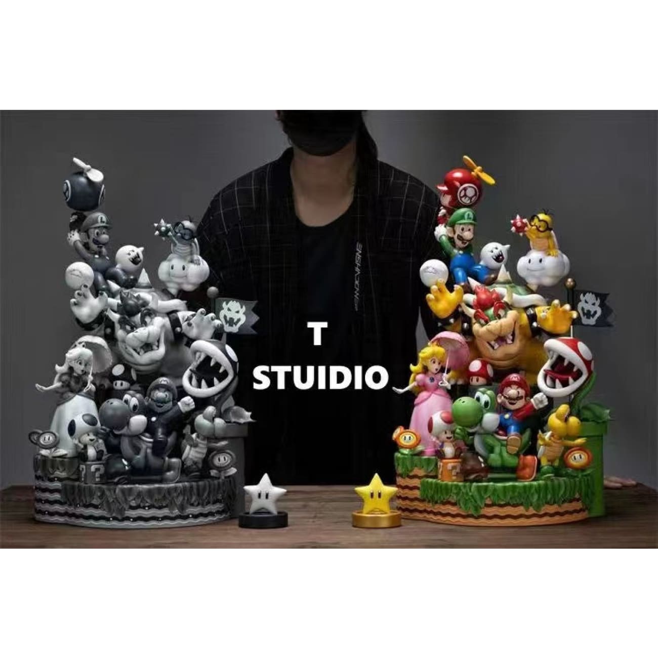 T Studio - Super Mario Family Portrait [Retro Color]
