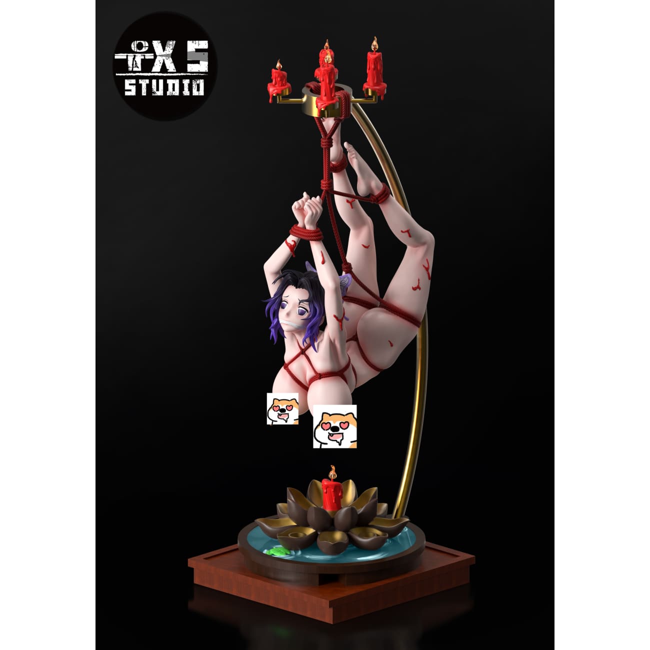 T.X.S Studio - Hanging Naked Kochou Shinobu