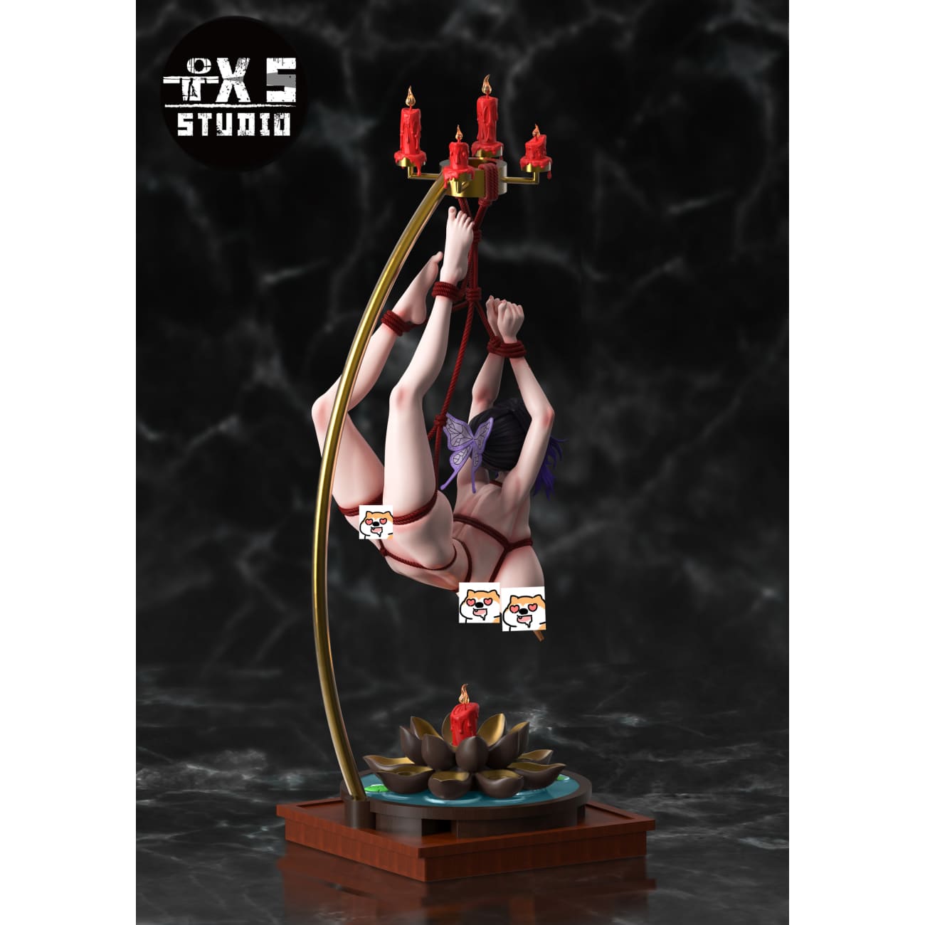 T.X.S Studio - Hanging Naked Kochou Shinobu