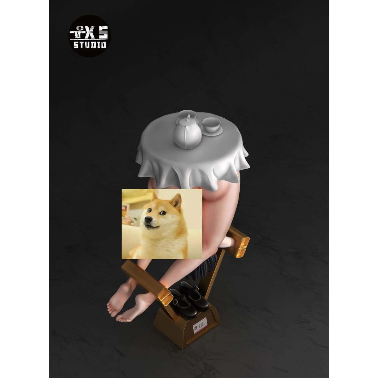 T.X.S Studio - Ichinose Asuna & Mai Sakurajima Girls Coffee Table Ver.