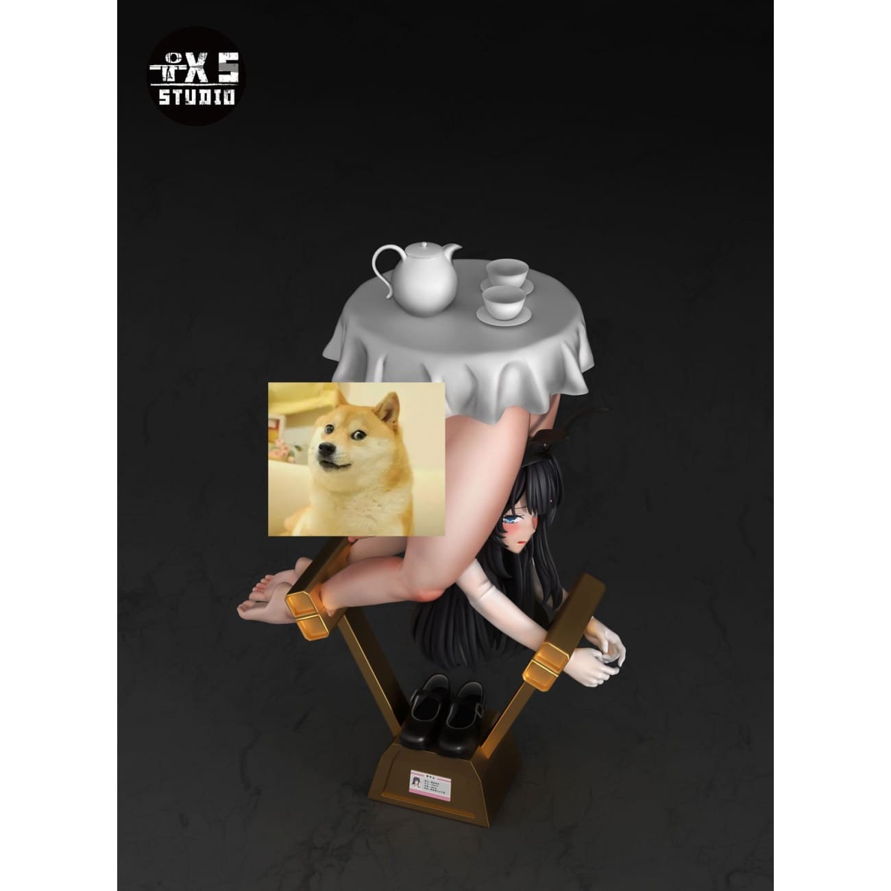 T.X.S Studio - Ichinose Asuna & Mai Sakurajima Girls Coffee Table Ver.