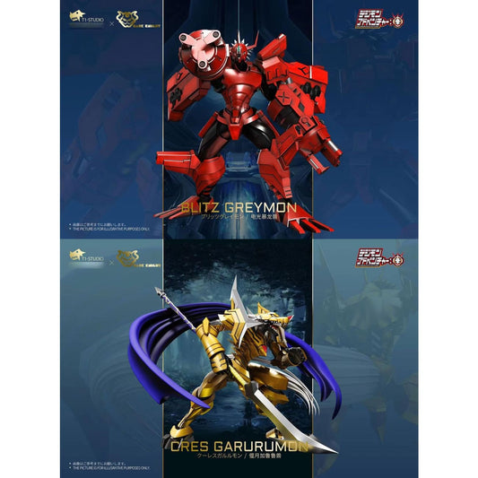 T1 Studio - BlitzGreymon / CresGarurumon