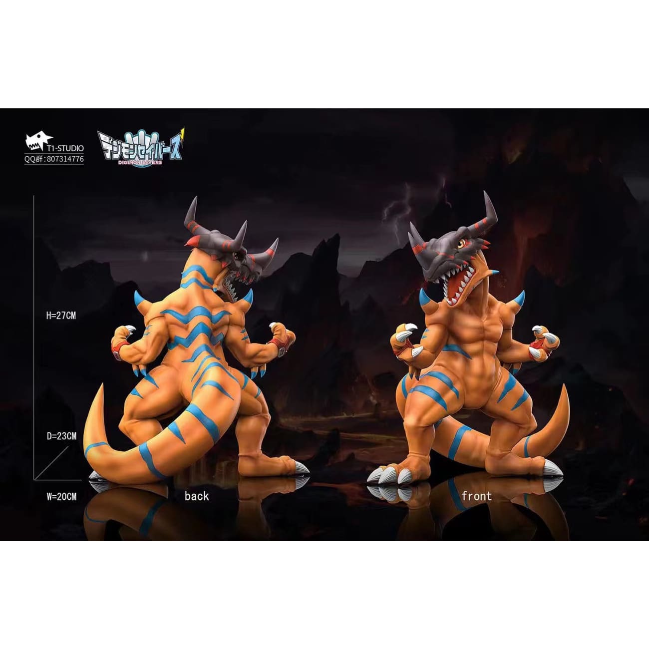 T1 Studio - Geo Greymon