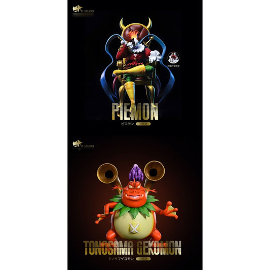 T1 Studio - Sitting Piemon / Tonosama Gekomon 