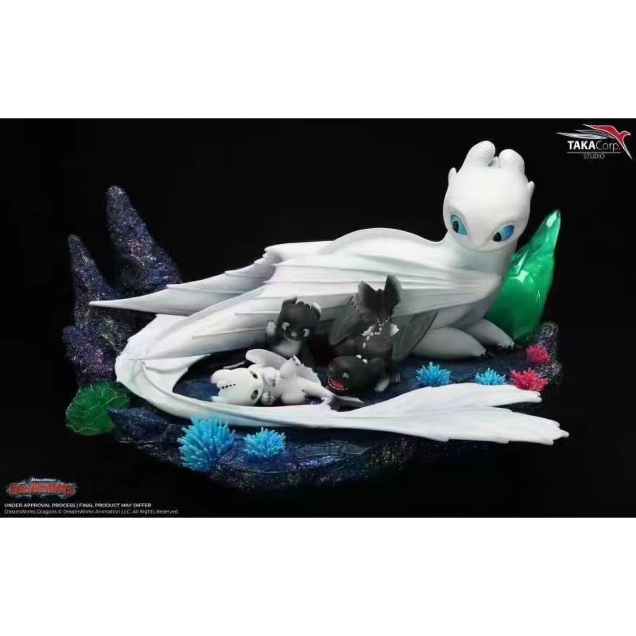 Taka Corp Studio - Light Fury & Night Light Babies 