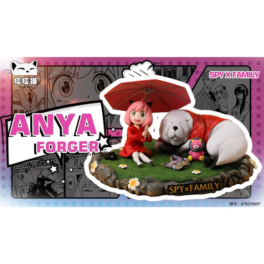 Tata Cat Studio - Anya Forger with Bond Forger