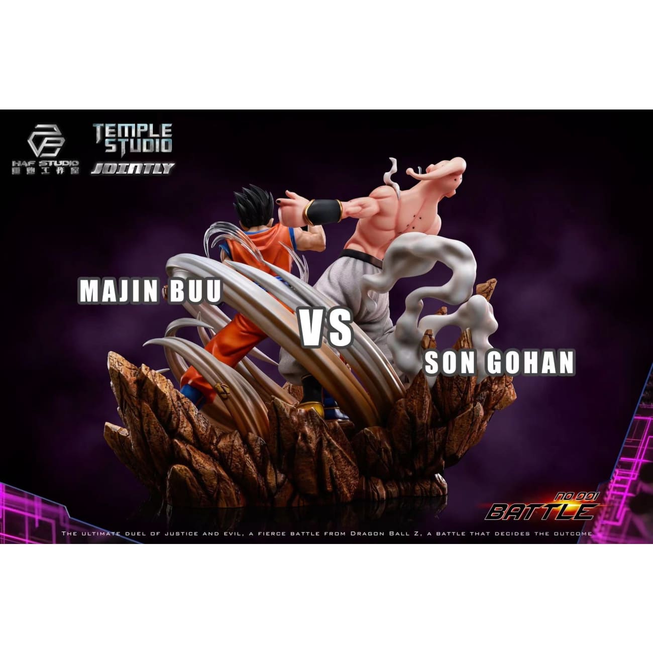 Temple Studio - Son Gohan VS Majin Buu