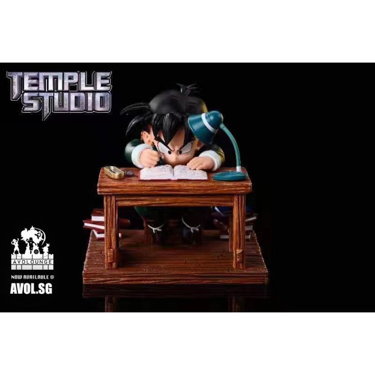 Temple Studio  - Son Goku studying