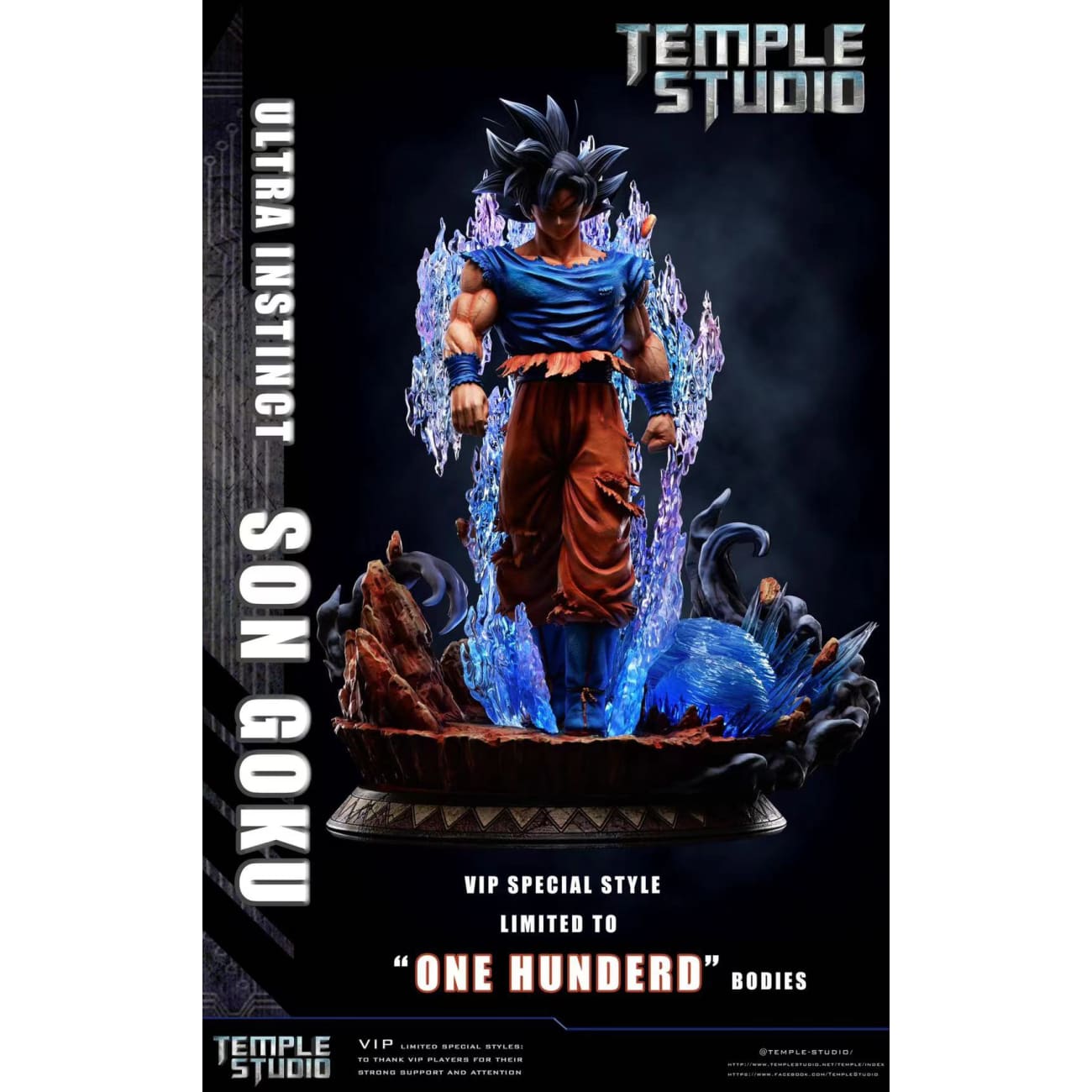 Temple Studio - Ultra Instinct Son Goku 