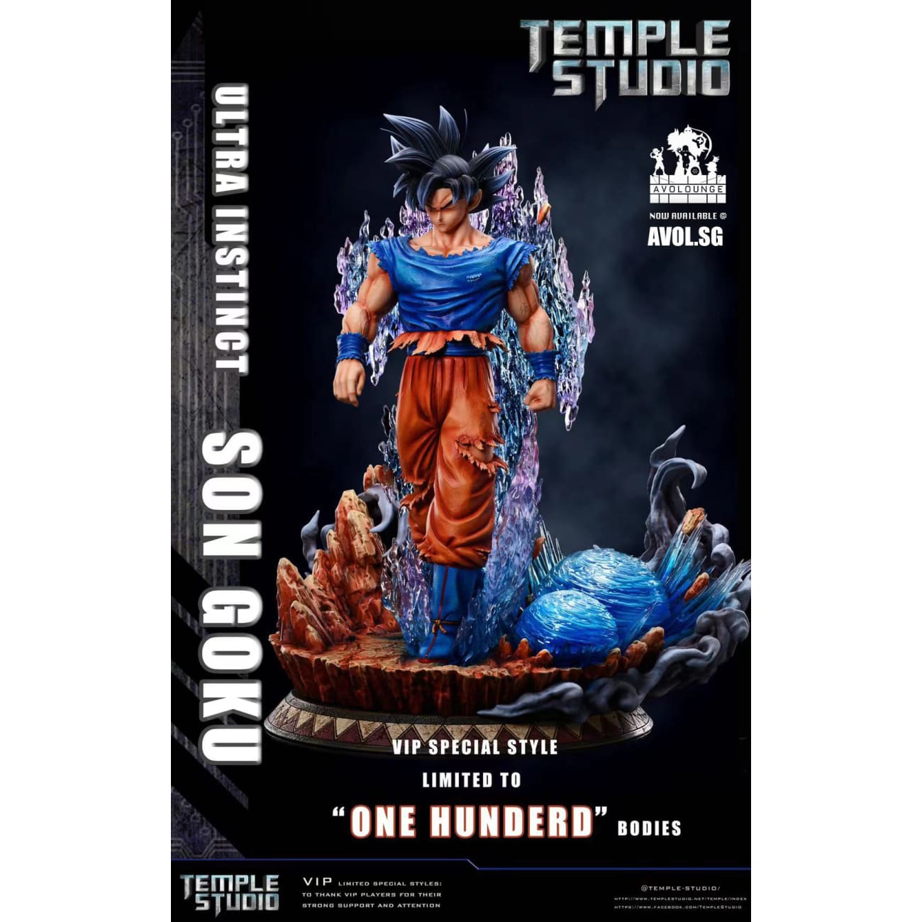 Temple Studio - Ultra Instinct Son Goku 
