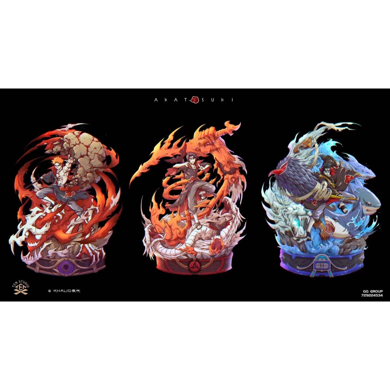 Ten Studio - Pain vs Kyubi [2 Variants]