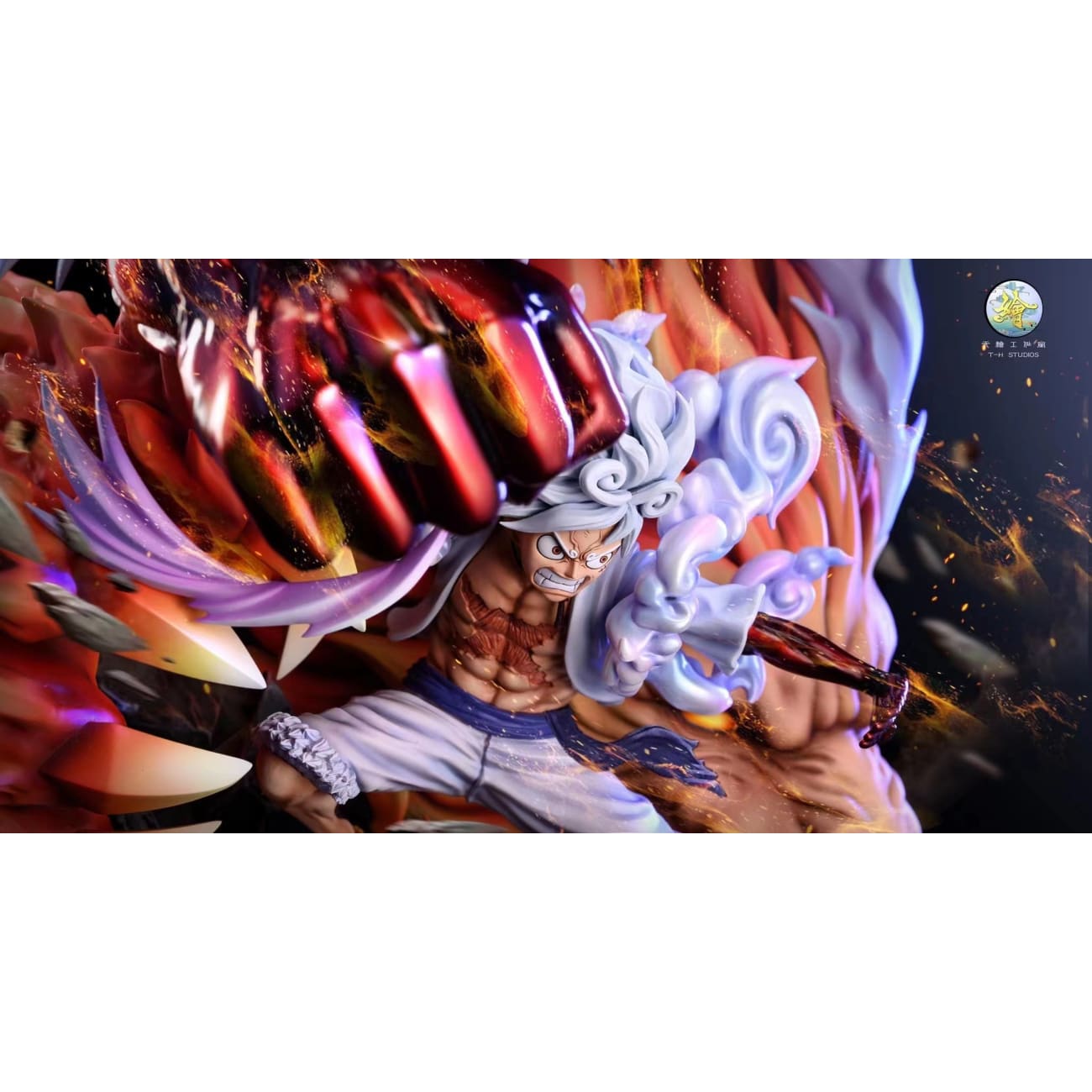 TH Studio/ Tian Hui - Sun God Nika Luffy Double Attack with Shanks [Lion Nika][4 Variants]
