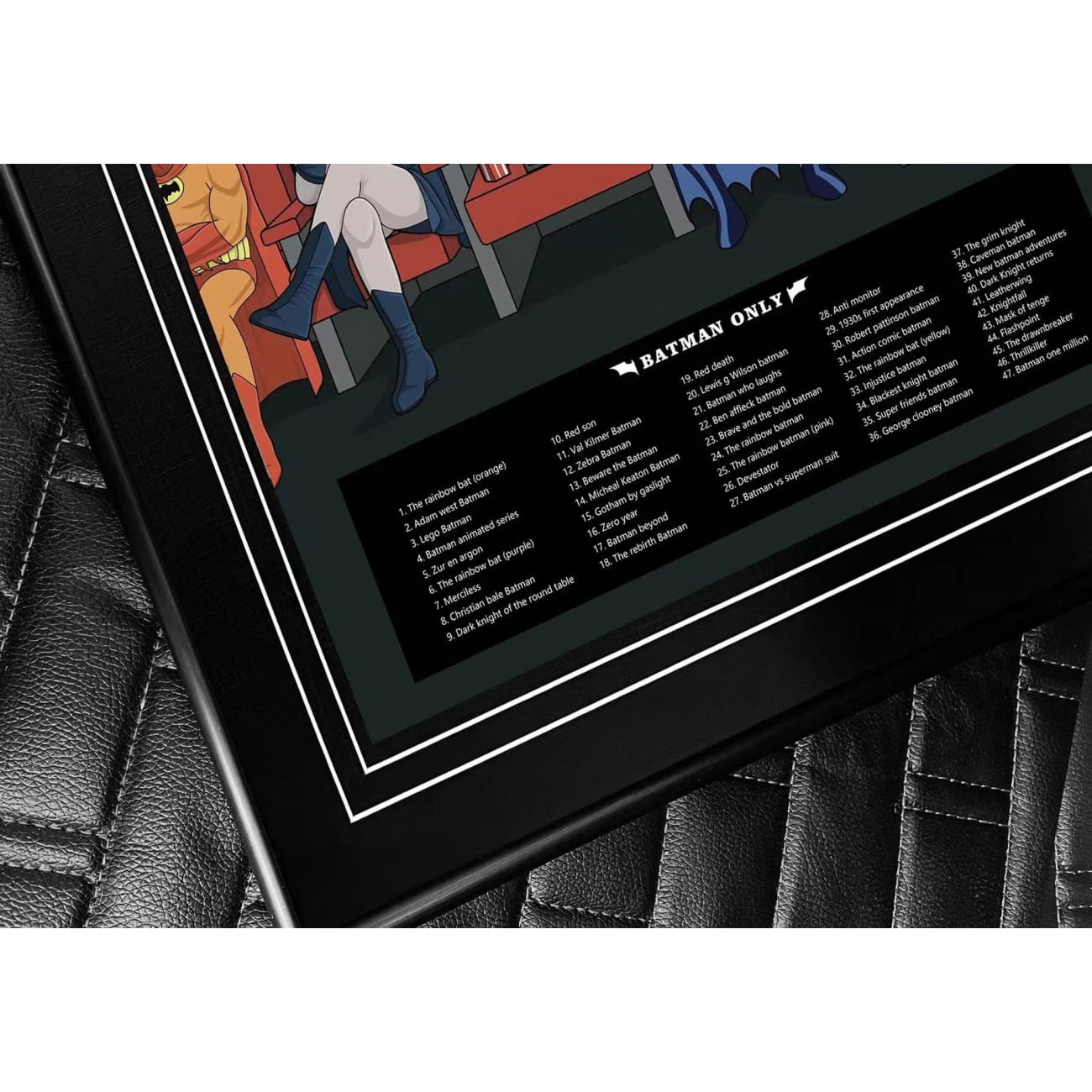 The Batman Cinema Poster Frame [38CM x 53CM]