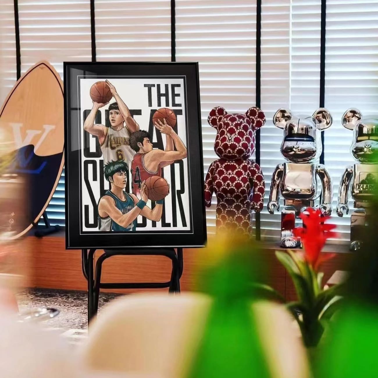The Best Shooter Tsuyoshi Minami , Hisashi Mitsui and Soichiro Jin Poster Frame