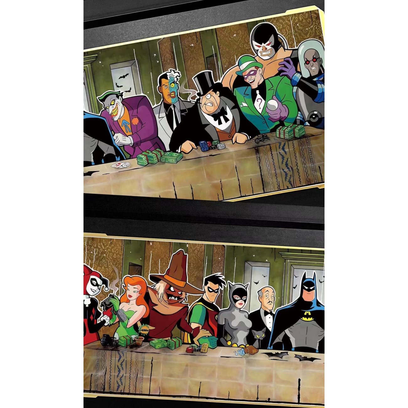 The Last Supper Gothan Poster Frame 