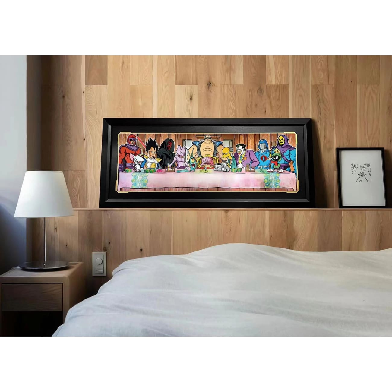 The Last Supper Villain Poster Frame [120cm x 52cm]