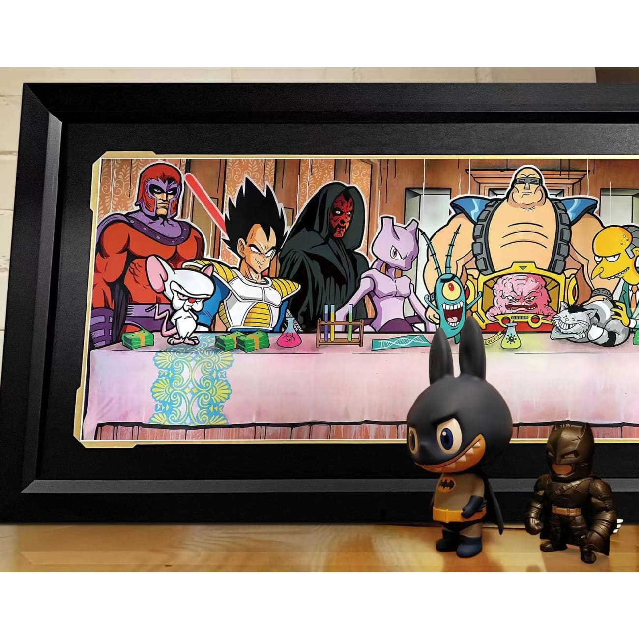 The Last Supper Villain Poster Frame [120cm x 52cm]