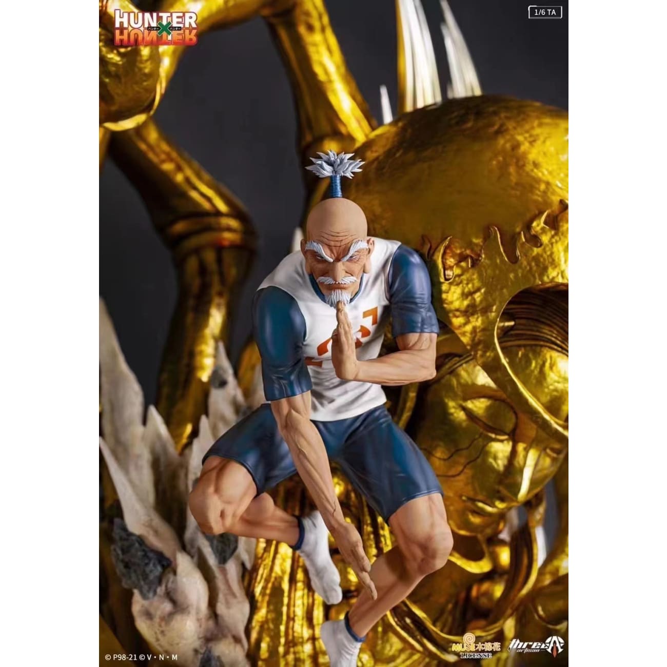 Three Artisan X Muse - Aizakku Netero [1/6 scale]
