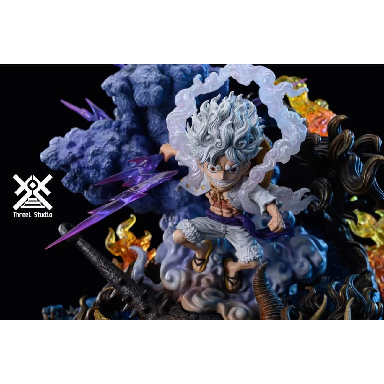 ThreeL Studio - Sun God Nika Luffy Gear 5 vs Kaido [3 Varinats]