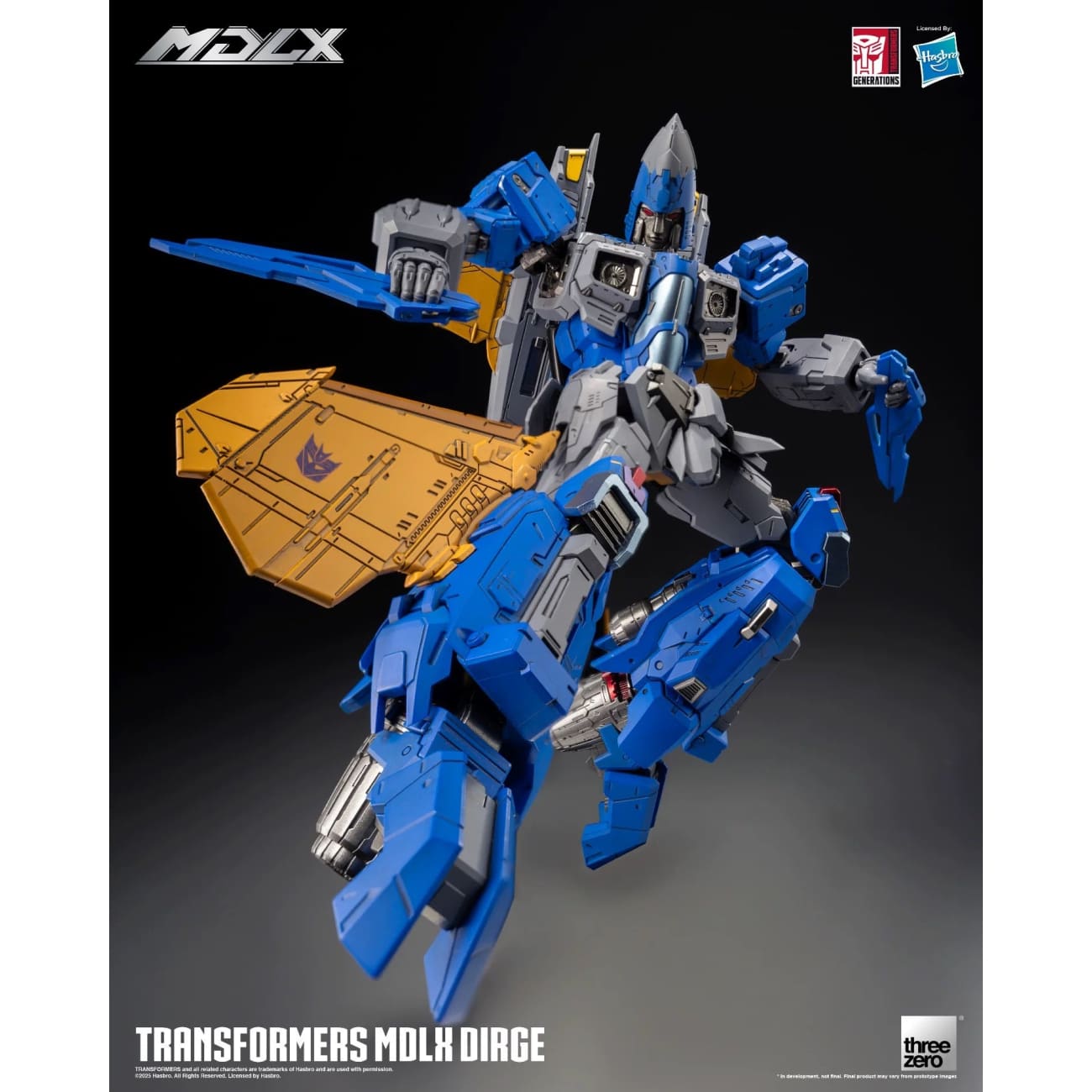 Threezero - Decepticon Mdlx Elegy #3z0888 [licensed]