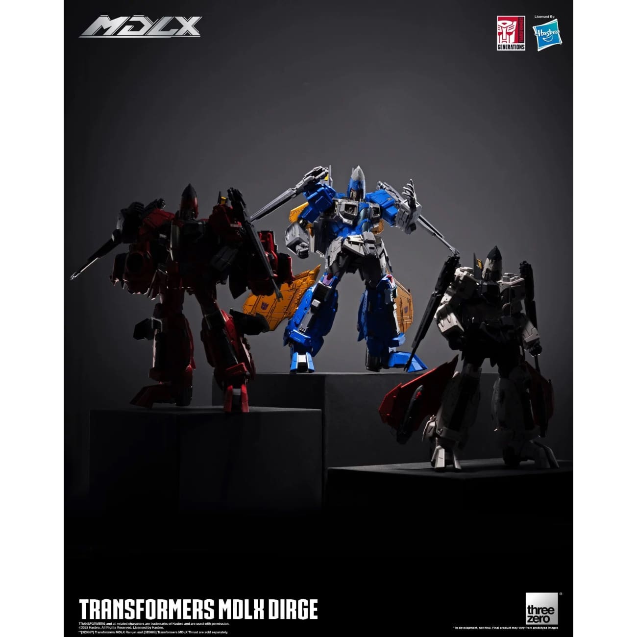 Threezero - Decepticon Mdlx Elegy #3z0888 [licensed]