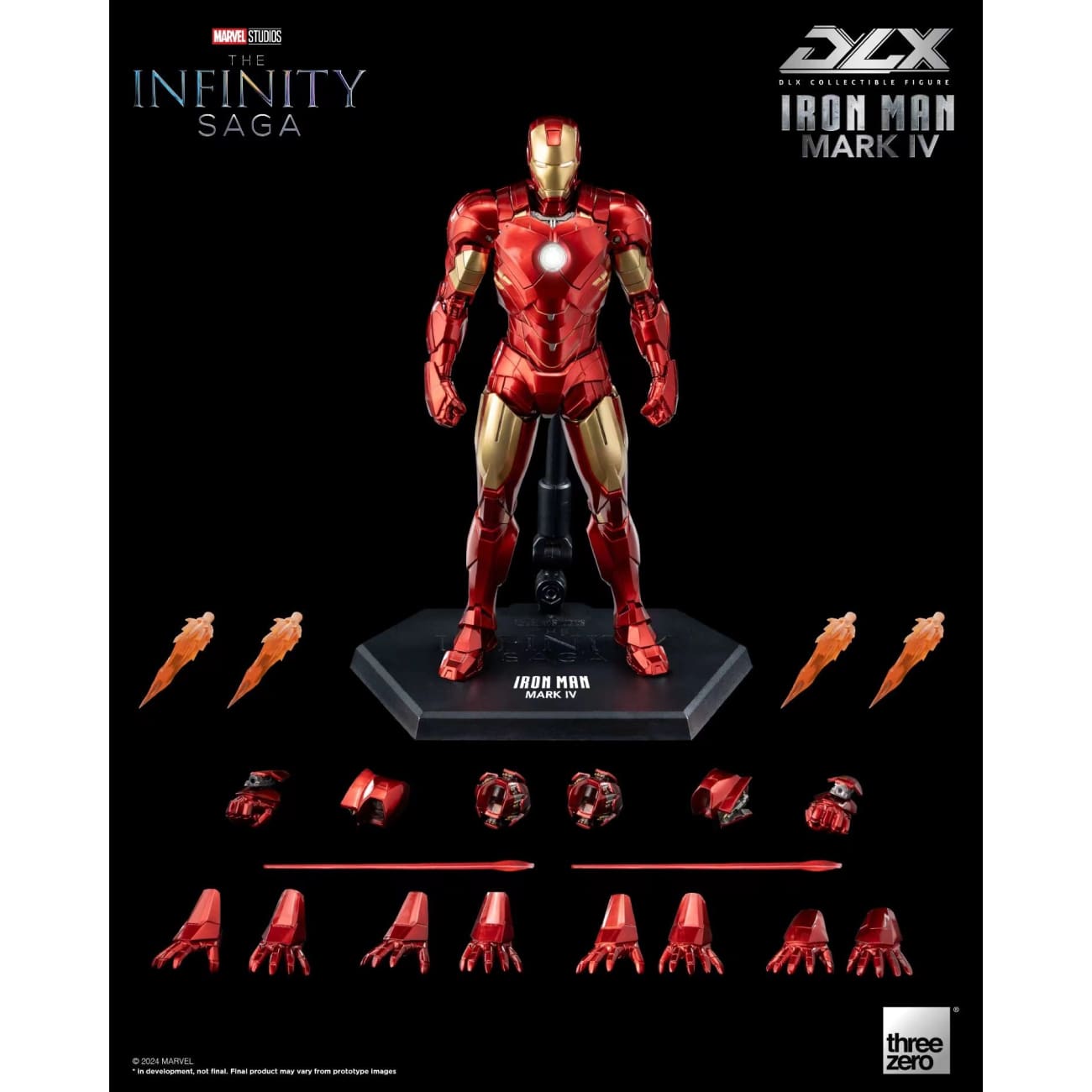 Threezero - DLX Iron Man Mark IV [3Z05010C0] 