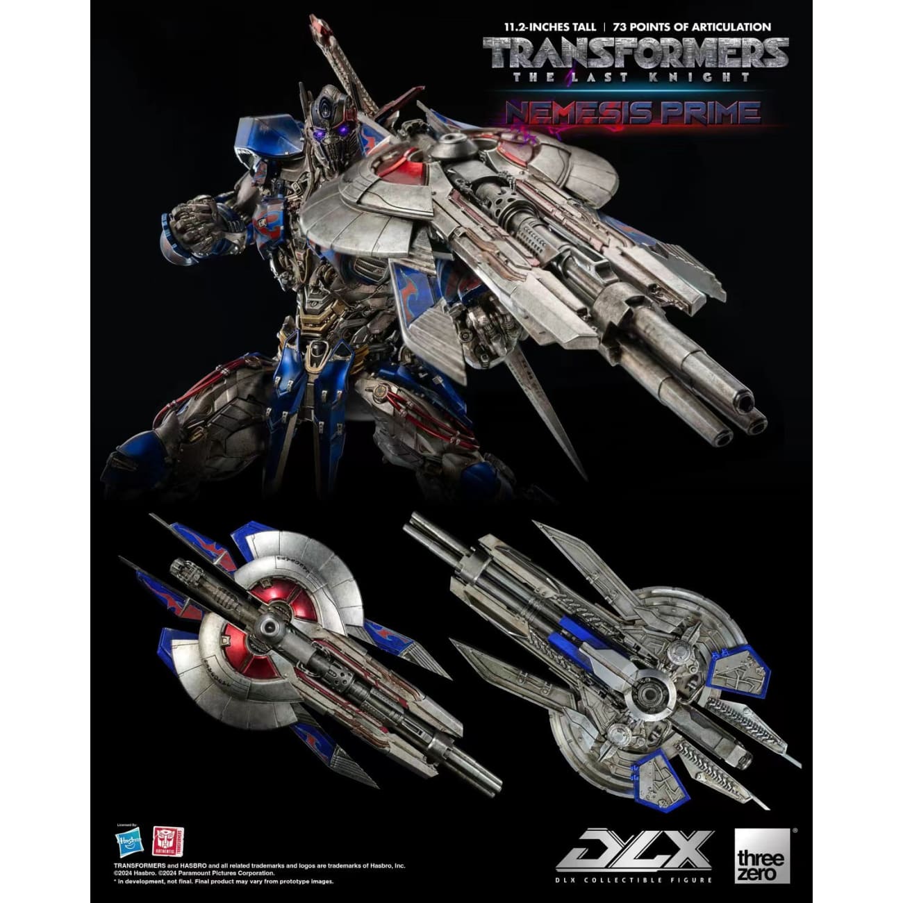 Threezero - DLX Nemesis Prime