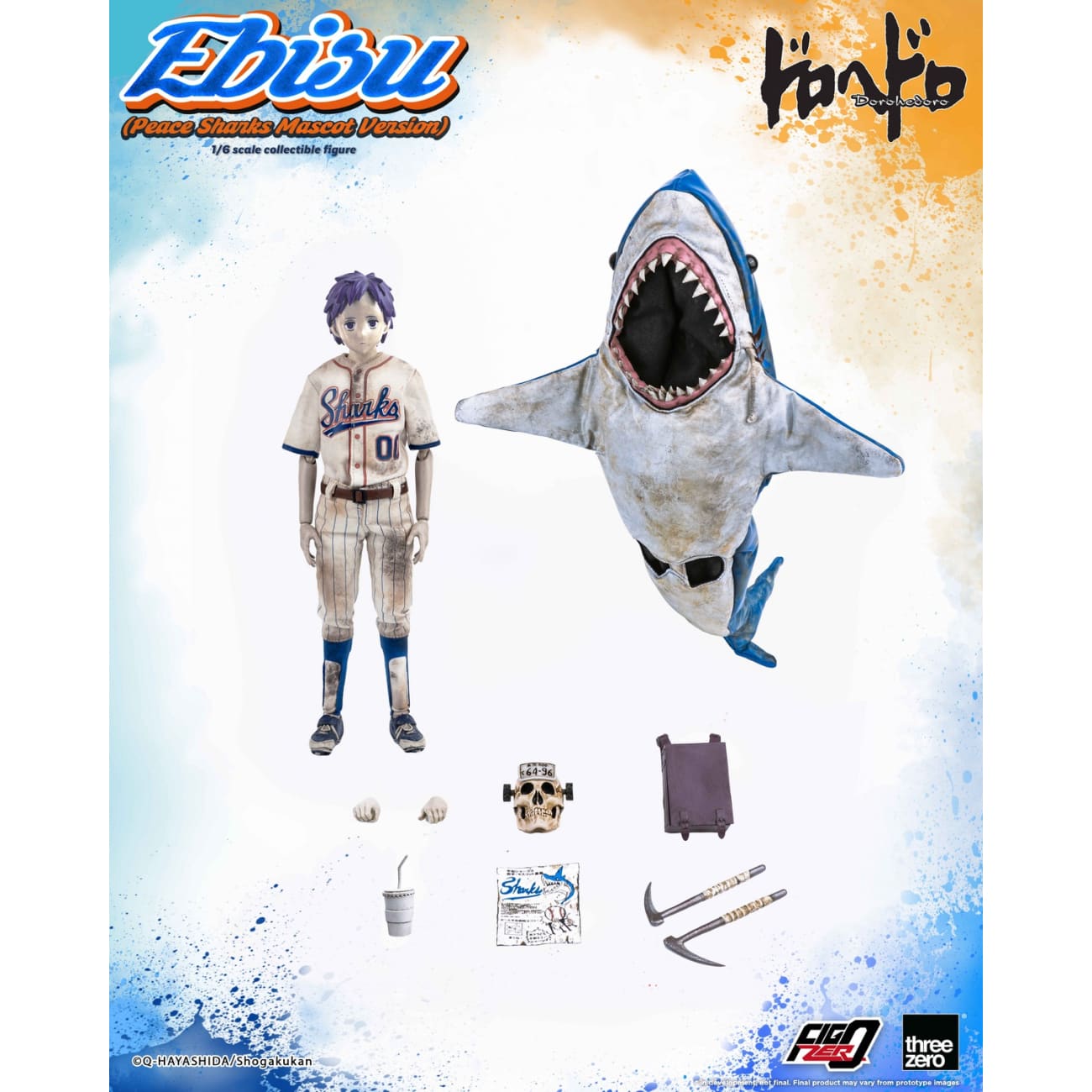 Threezero - Figzero Ebisu (Peace Sharks Mascot Version) [3Z07150W0]