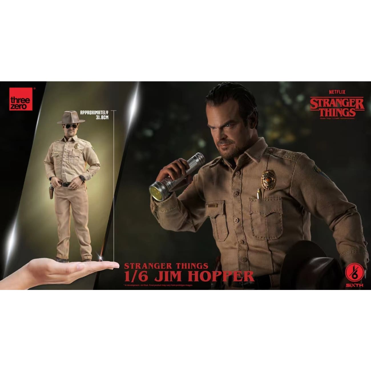 ThreeZero - Jim Hopper