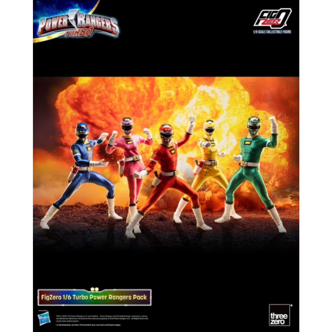 Threezero - Power Rangers Set [3Z08180W0]