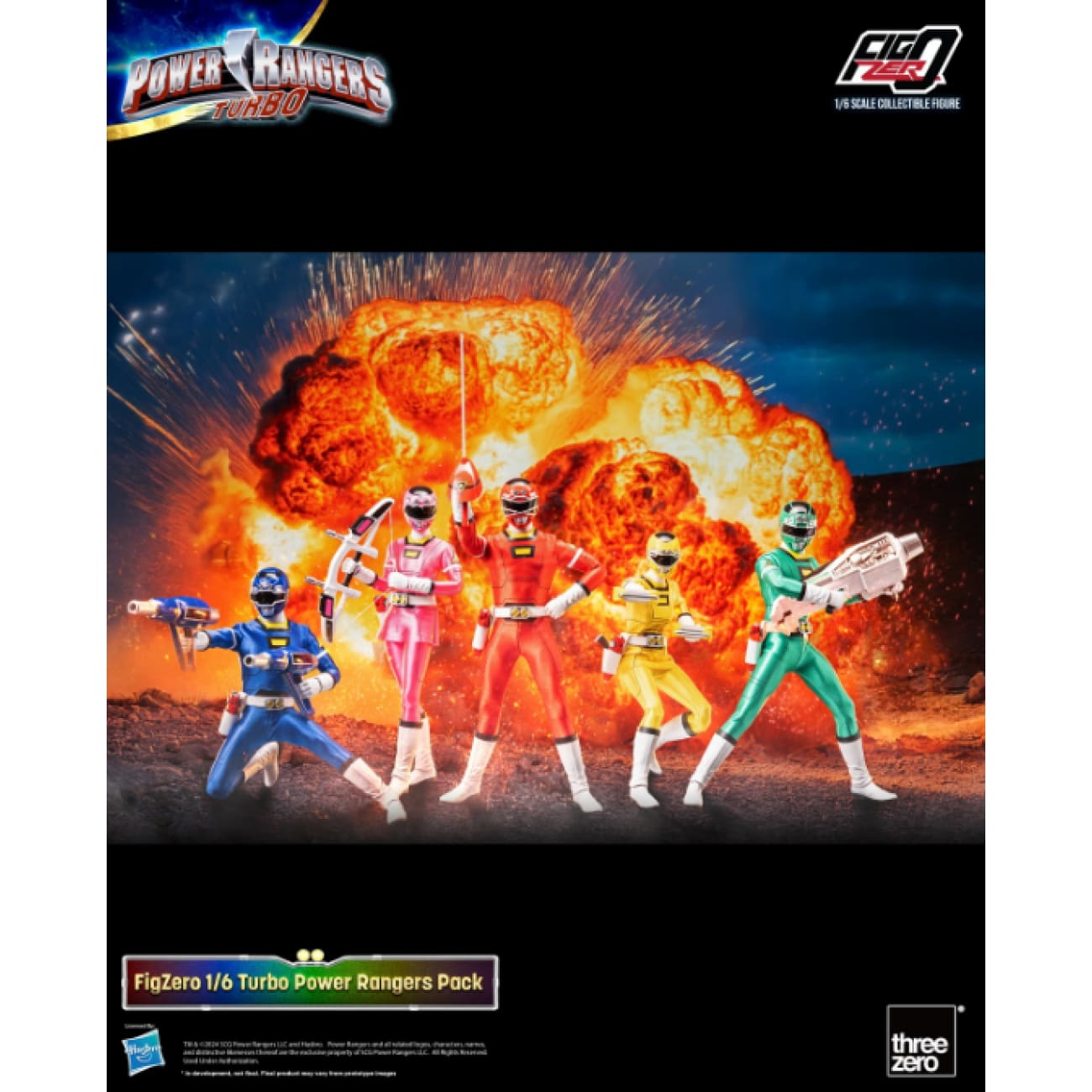 Threezero - Power Rangers Set [3Z08180W0]