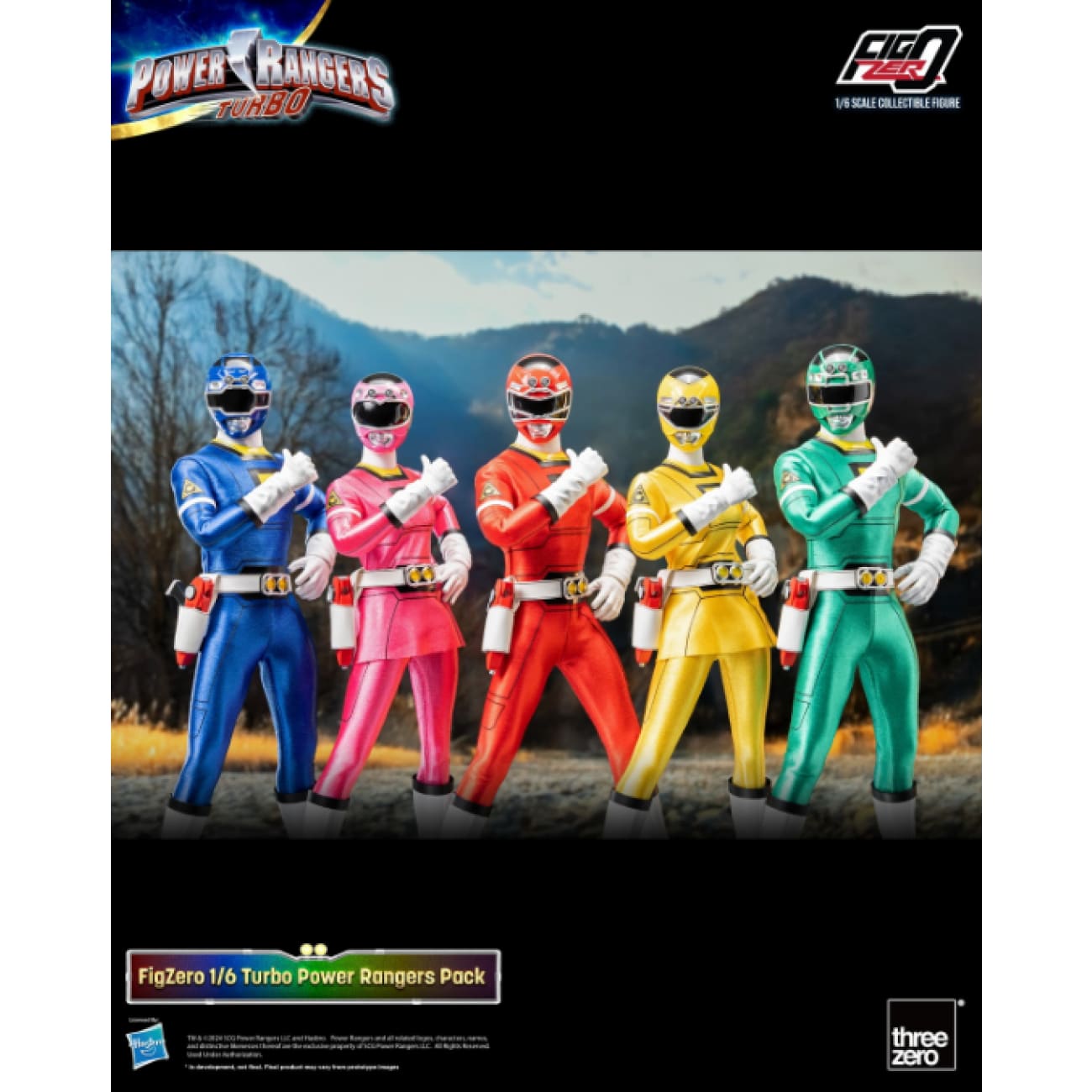 Threezero - Power Rangers Set [3Z08180W0]