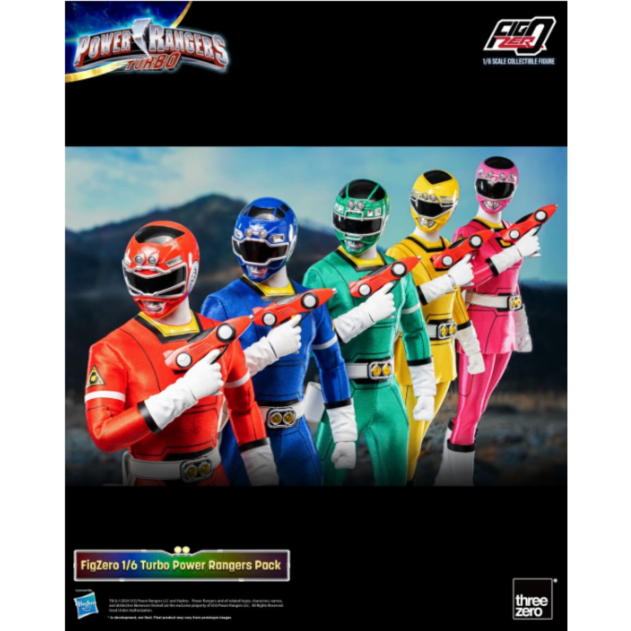 Threezero - Power Rangers Set [3Z08180W0]